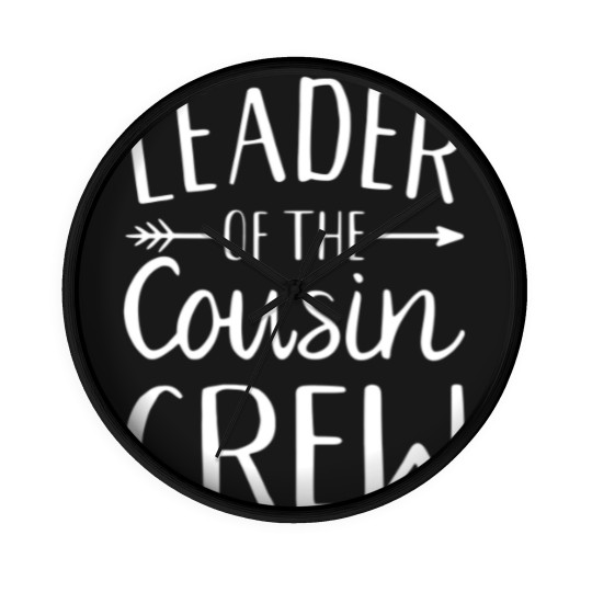 Discover Leader of the cousin crew Wall Clocks