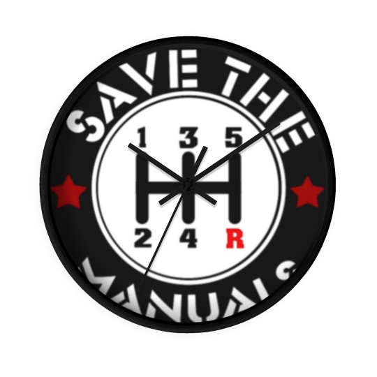 Discover Save The Manuals Wall Clocks