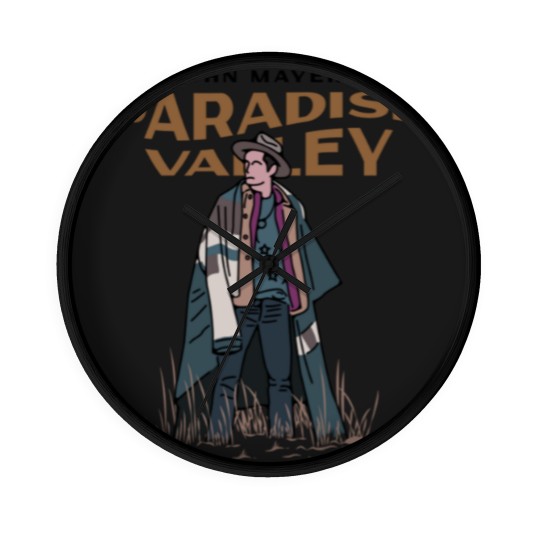 Discover Paradise Valley by John Mayer - John Mayer - Wall Clocks