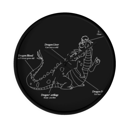 Discover Pete's Dragon Elliot Dragon Blueprint - Petes Dragon - Wall Clocks