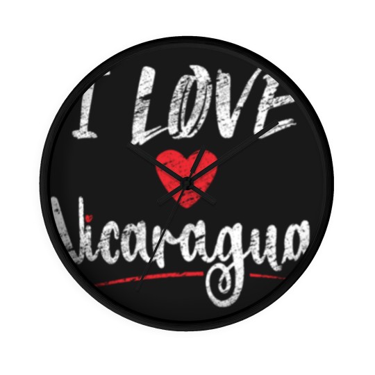 Discover Nicaragua Wall Clocks