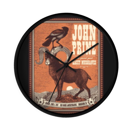 Discover John Prine Wall Clocks