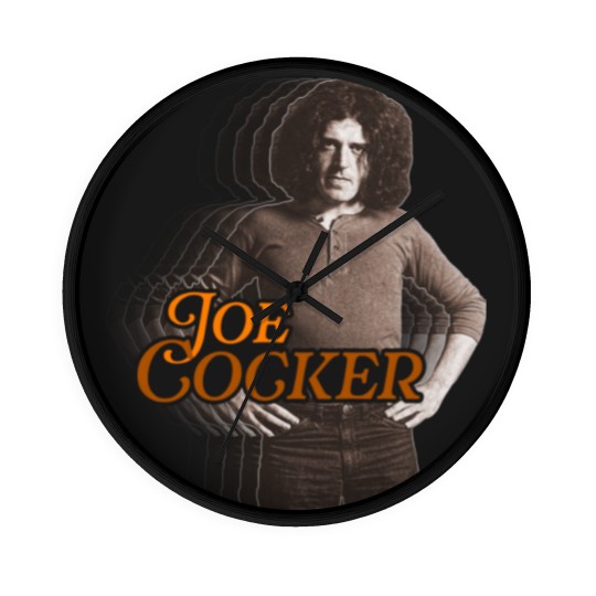 Discover Retro Joe Cocker Fade Tribute - Joe Cocker - Wall Clocks