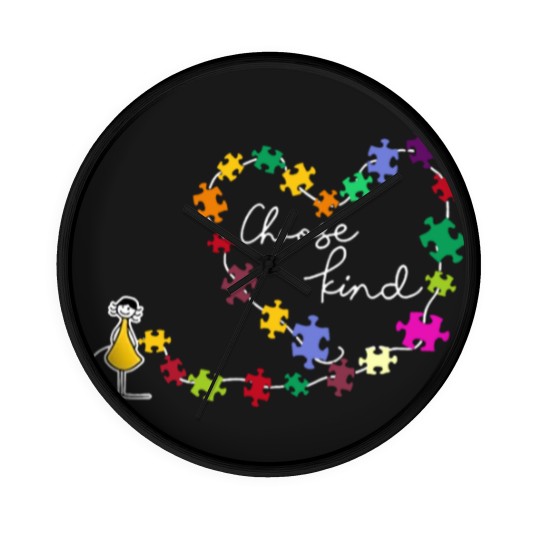 Discover Choose Kind Wall Clocks