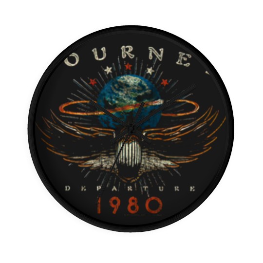 Discover American Classics Journey 1980 Black Womens Distressed Wall Clocks Wall Clocks