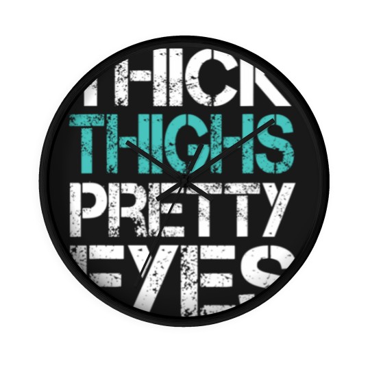 Discover Workout Wall Clocks Thick Thighs Pretty Eyes Gym Wall Clocks