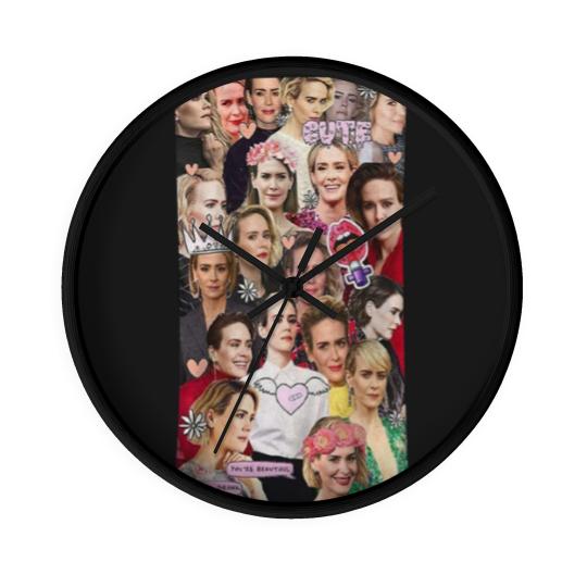 Discover Sarah Paulson Moments Wall Clocks