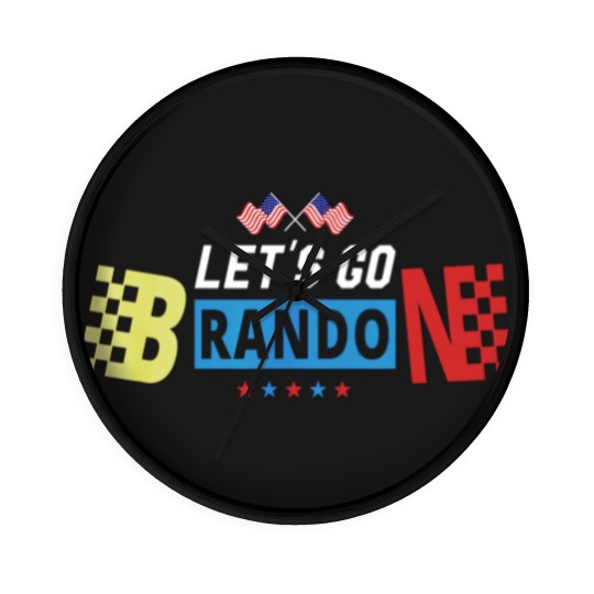 Discover Let's Go Brandon Wall Clocks