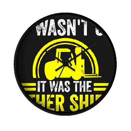 Discover Forklift Driver Forklift Operator Wall Clocks