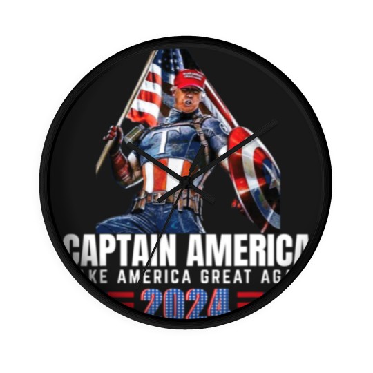Discover Trump Make American Great Again 2024 Wall Clocks