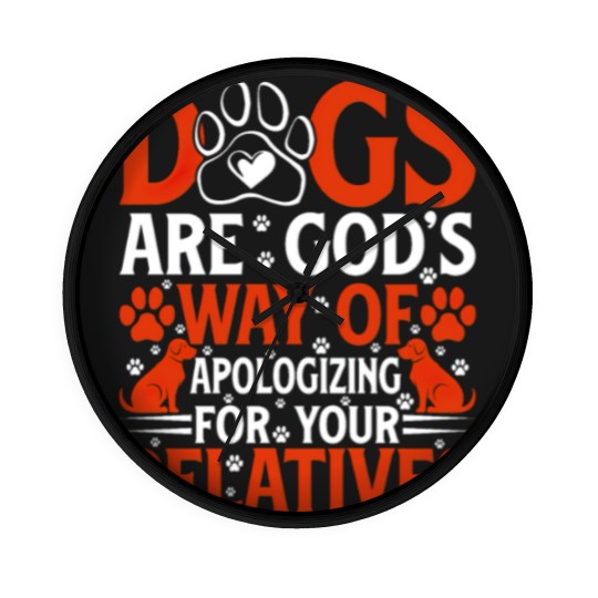 Discover Dogs are Gods way of apologing for your Wall Clocks
