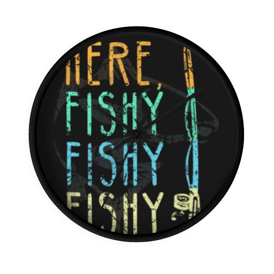 Discover Here Fishy Fishy Fishy Wall Clocks