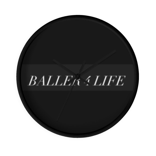 Discover BALLER 4 LIFE MERCH Wall Clocks