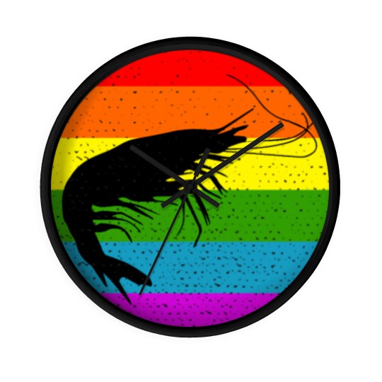 Discover Rainbow Shrimp Wall Clocks