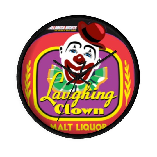 Discover Talladega Nights Laughing CLown Malt Liquor Wall Clocks