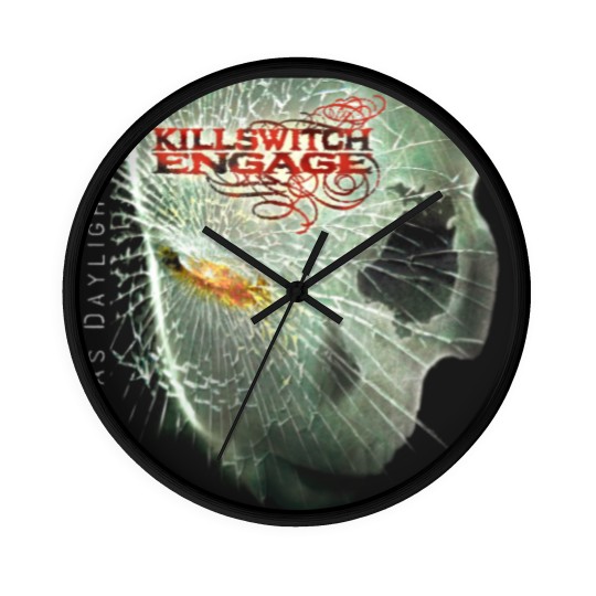 Discover Killswitch Engage Wall Clocks / Vintage 90s Concert Tour Graphic Wall Clocks Wall Clocks / 2000s Rock & Roll Music Band Album Art / Rocker Style