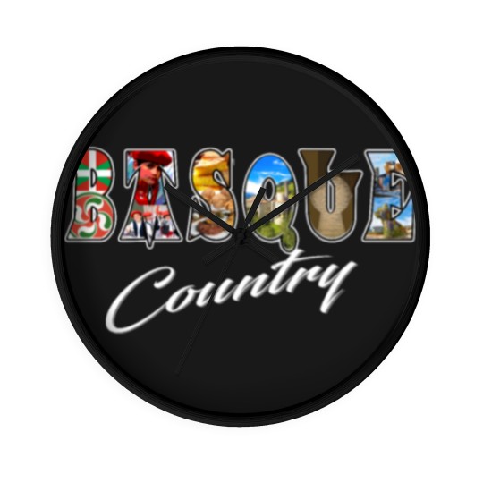 Discover basque country Wall Clocks