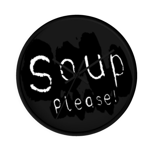 Discover Soup please - Soup - Wall Clocks