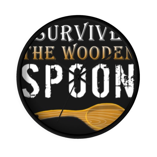 Discover Survivor Wall Clocks I Survived The Wooden Spoon