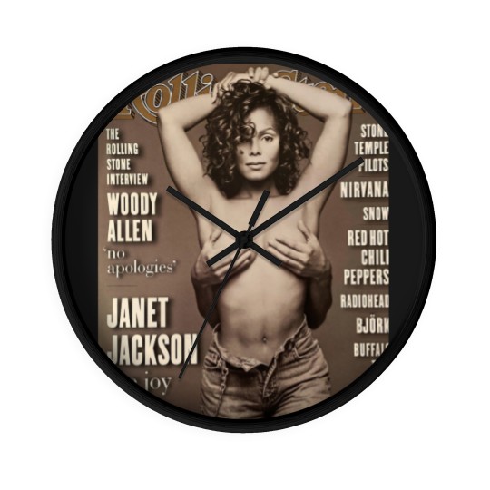 Discover Janet Jackson Wall Clocks