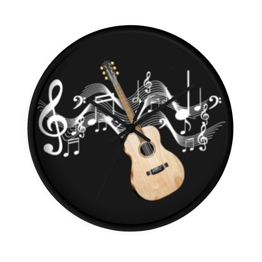Discover Acoustic Guitar Wall Clocks