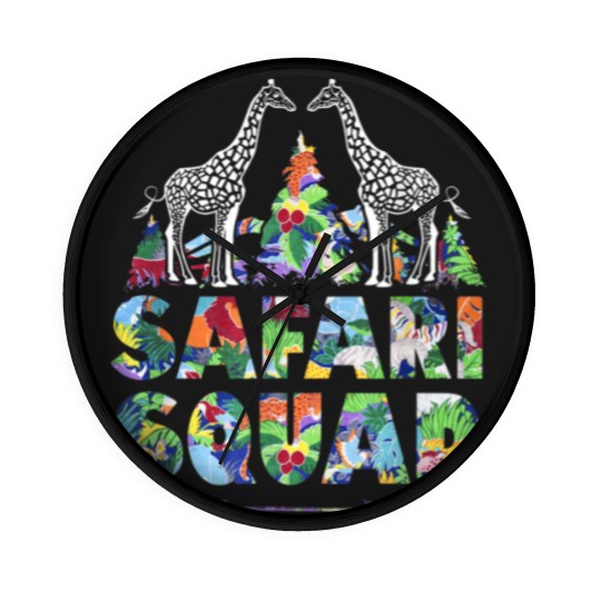 Discover Safari Squad Wall Clocks