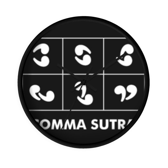 Discover Comma Sutra Wall Clocks