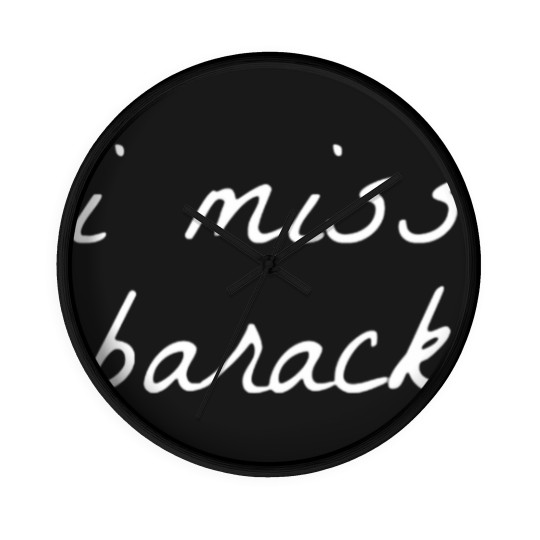 Discover I Miss Barack Obama Sweater Wall Clocks