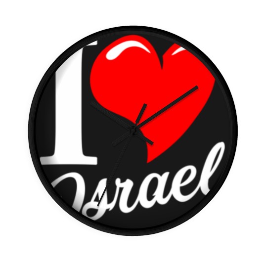 Discover I love Israel - Israel - Wall Clocks