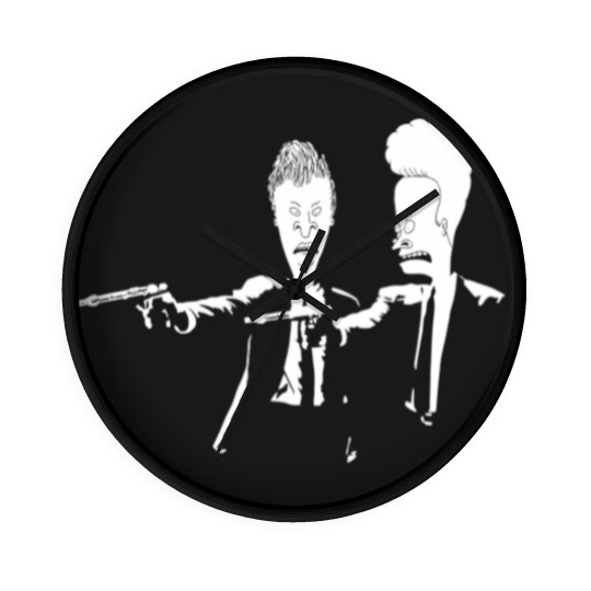 Discover Beavis And Butthead Pulp Fiction - Beavis And Butthead - Wall Clocks