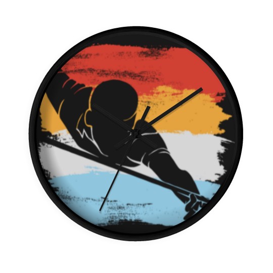 Discover Billiard Cue Sports Pool Billiards 8 Ball Snooker Wall Clocks