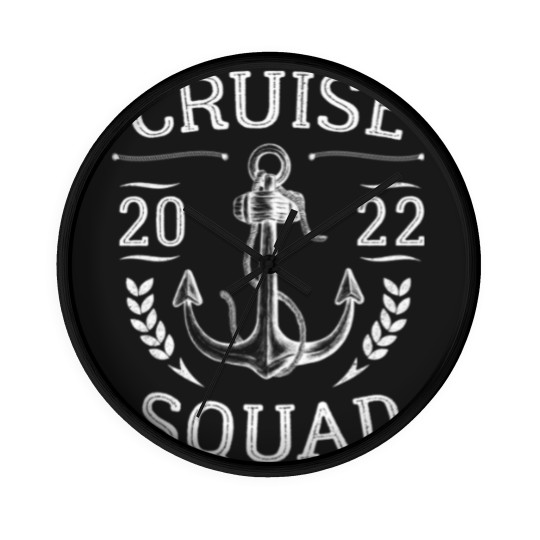 Discover Cruise Squad 2022 - Cruise Squad - Wall Clocks