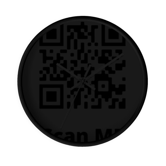Discover Rick Roll QR Code Wall Clocks