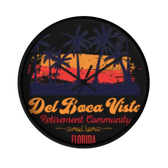 Discover Del Boca Vista - Seinfeld - Wall Clocks
