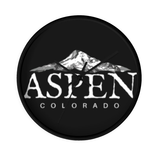 Discover Aspen Co Wall Clocks Colorado Mountain Town Wall Clocks