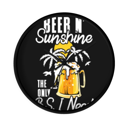 Discover Beer Sunshine Beer Vintage Wall Clocks