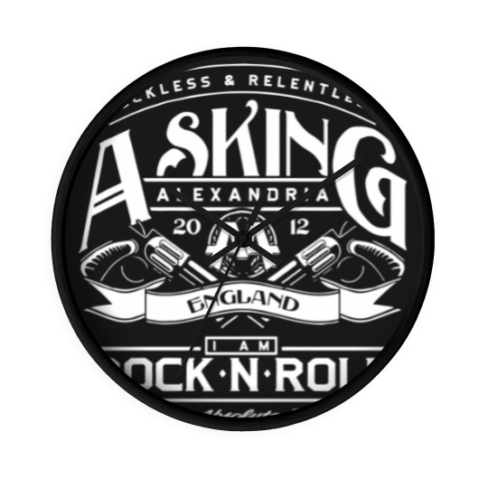 Discover Asking Alexandria Unisex Wall Clocks: Rock N' Roll