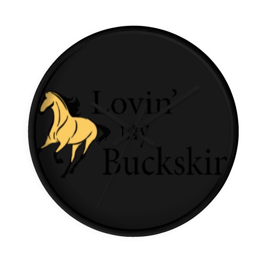 Discover Buckskin Horse: Love Wall Clocks