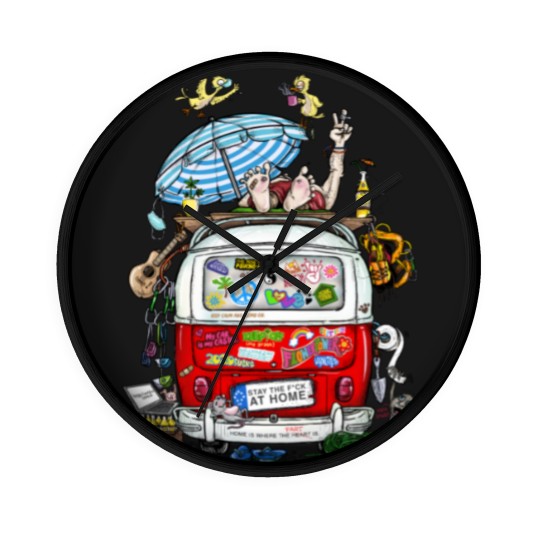 Discover Hippie van Wall Clocks