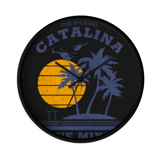 Discover The F*cking Catalina Wine Mixer - Catalina Wine Mixer - Wall Clocks