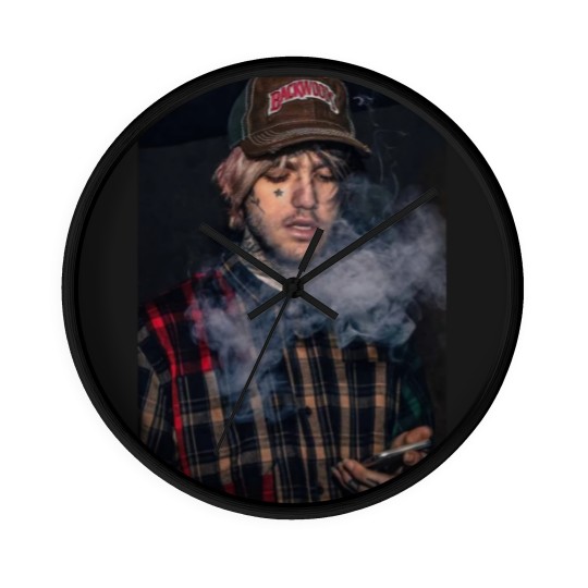 Discover Lil Peep Smoke Wall Clocks