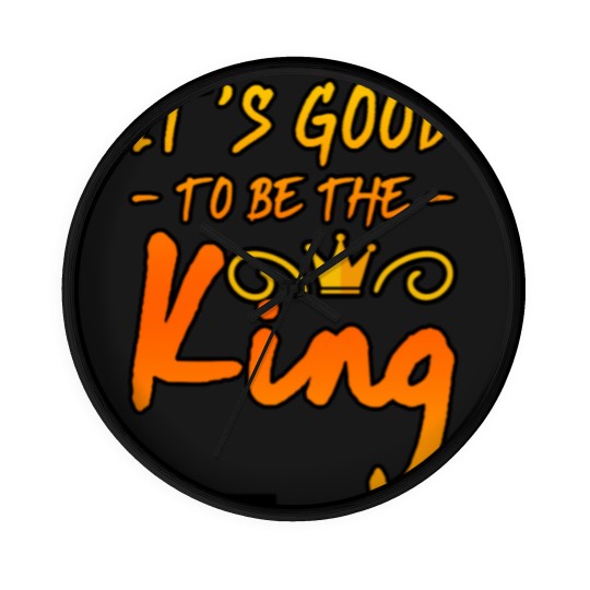 Discover It's Good To Be The King 3 Wall Clocks