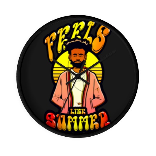 Discover Feels Like Summer - Childish Gambino - Wall Clocks
