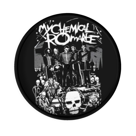 Discover Hot Topic My Chemical Romance The Black Parade Lineup Wall Clocks