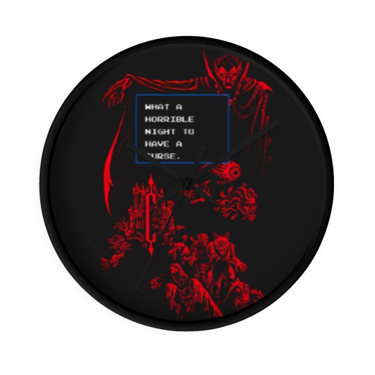 Discover Horrible Night - Castlevania - Wall Clocks