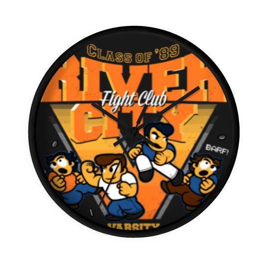 Discover River City Fight Club - River City Ransom - Wall Clocks