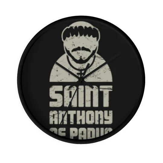 Discover Catholic St Anthony Wall Clocks
