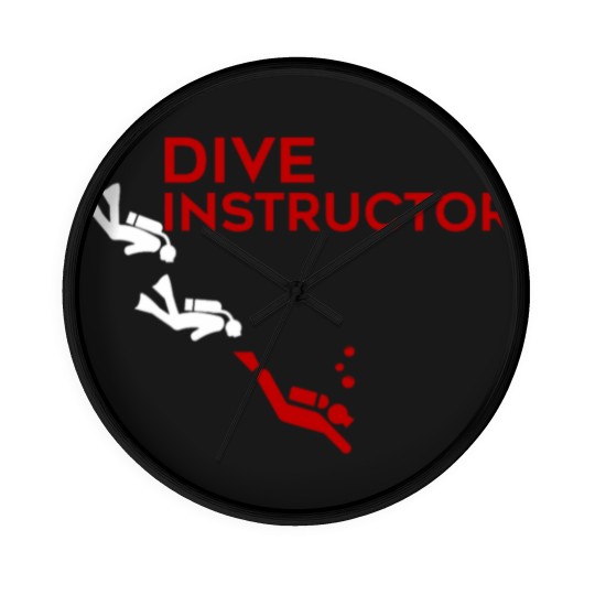 Discover Dive Instructor - Dive Instructor Wall Clocks