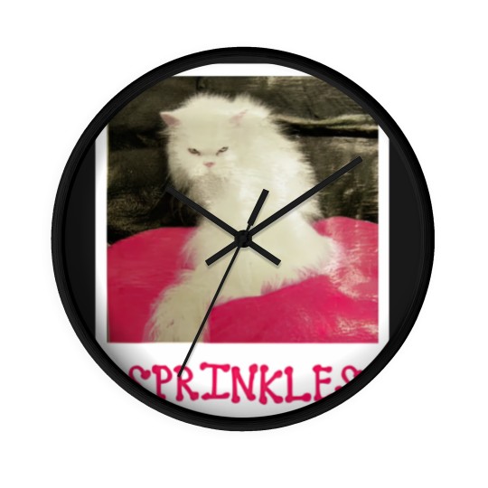 Discover Sprinkles the Cat - The Office - Wall Clocks