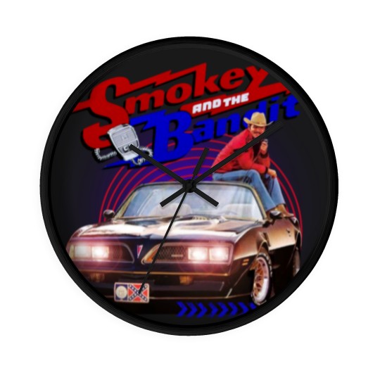 Discover Muscle Car - smokey and the bandit - Smokey And The Bandit - Wall Clocks